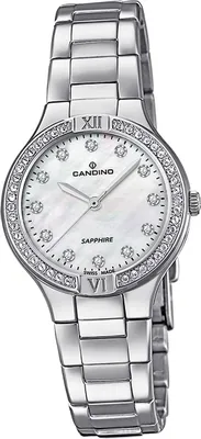 Produktbild von Candino Edelstahl Damen Uhr Analog Casual Armbanduhr silber Casual D2UC4626/3
