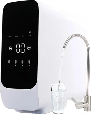Zdjęcie produktu dla System filtracji wody z odwróconą osmozą, wysoki przepływ 600GPD, szczelna konstrukcja, 600 GPD, UE, 110V-240V
