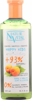 Imagen del producto de Naturaleza y Vida Happy Hair, 300 ml, Champú, Uso doméstico, Niños, Para todo tipo de cabello, Hidratante, Aporta brillo, Suavizante