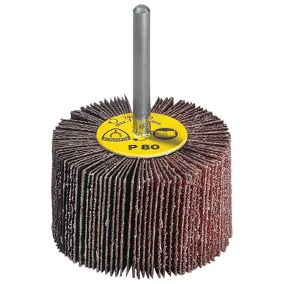 Obrázek produktu pro KLINGSPOR lamelový kotouč KM 613 Ø40xH20mm zrnitost 40 korundový střep-Ø 6 mm