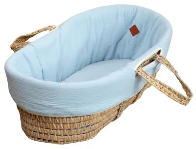 Produktbild von Für Kinder, Moseskorb Jeanne - TU - Blau | by SEVIRA KIDS