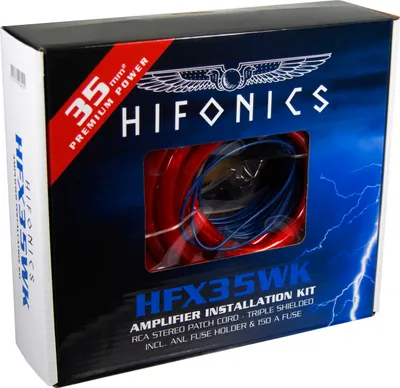 Produktbild von Hifonics HFX35WK - 35mm² Premium Verstärker-Anschluss-Set Kabelset