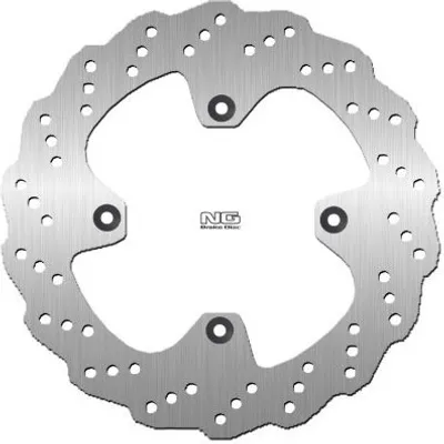 Immagine prodotto di Disco freno anteriore per Suzuki DR 650 dal '90 al '93, DR 750 dal '88 al '90 (280x121x4 mm) (4 fori da 10,5 mm), modello a onda