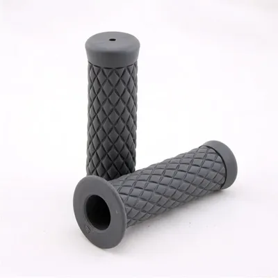 Produktbild von Choppergriff Diamond grau 7/8-22 mm