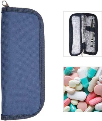 Produktbild von Famanu Insulin-Kühltasche - Isolierende EVA-Verpackung für sicheres Kühlen von Medikamenten