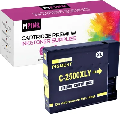 Produktbild von Druckerpatronen für Canon PGI-2500XLY Gelb iB4000 4100 Series MB5000 5100 5300 5400 Series