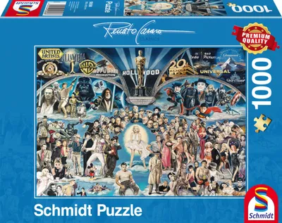 Obrázok produktu pre Puzzle 1000 PQ Hollywood R. Casaro 106641