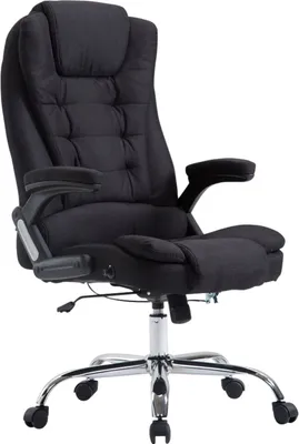 Produktbild von CLP Bürostuhl ergonomisch 150 kg belastbar Thor, Drehstuhl mit modernes Design schwarz