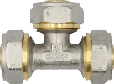 Produktbild von Klemmring Schraubfitting T-Stück 20x2 mm Mehrschichtverbundrohr