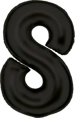 Immagine prodotto di Palloncino in foil numero 8 nero satinato 86 cm