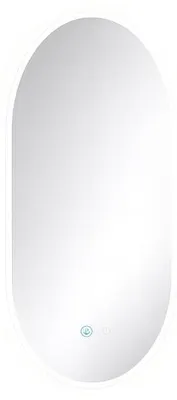 Produktbild von LED-Badezimmerspiegel, 90 x 55 cm, beschlagfrei, Touch-Steuerung