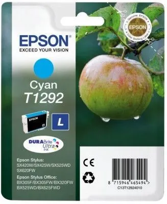 Image de Epson Cartouche originale T1292 Cyan 7ml pour imprimantes WorkForce WF Series