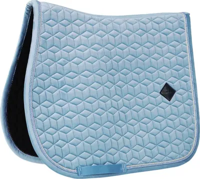 Obrázok produktu pre Kentucky Horsewear Podložka pod skokové sedlo Velvet Velvet Saddle Pad Light Blue Cob