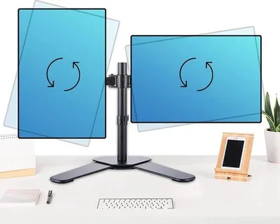 Produktbild von Famanu TV-Halterung verstellbar für 10-27 Zoll TVs mit Kabelmanagement
