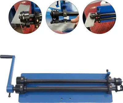 Immagine prodotto di Utensile a rullo per perline, capacità del collo di 18 pollici, spessore massimo di 0,05 pollici, compresi 6 set di utensili