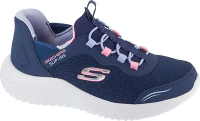 Zdjęcie produktu dla Skechers Slip-Ins: Bounder - Simple Cut 303585L-NVY, trampki, dla dziewczynek, granatowy