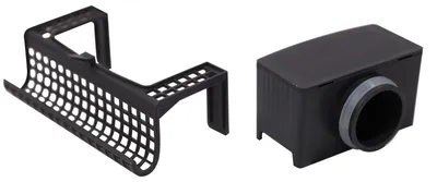 Produktbild von Duschsiphon Haarsieb Ablaufsieb - Geruchsverschluss - 115 x 63 x 46 mm - Duschrinne