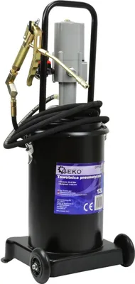Produktbild von Geko G01129 - Pneumatische tragbare Fettpumpe, 12 L, Farbe grau