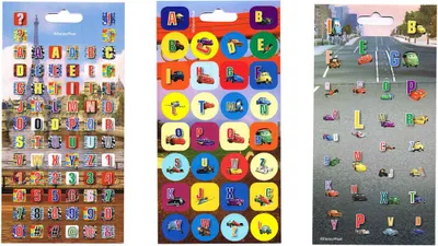 Produktbild von Sticker Cars -7a- ABC