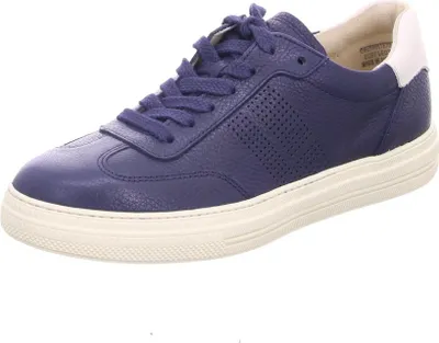 Produktbild von Paul Green Damen Sneaker dunkelblau mit Schnürung, runder Spitze und Gummisohle
