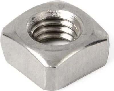 Image de G21 écrou carré M8, DIN 557, acier inoxydable