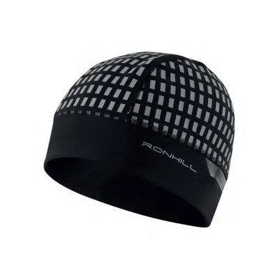 Immagine prodotto di RONHILL AFTERHOURS BEANIE Cappello unisex, nero/bianco/rflct