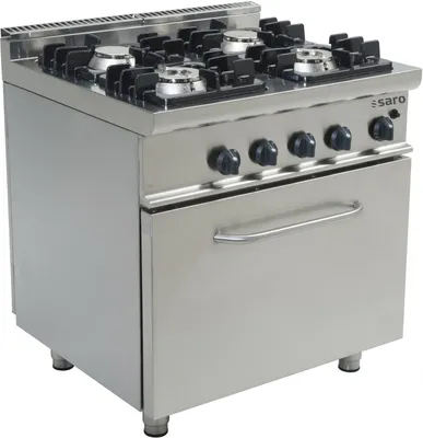 Immagine prodotto di Cucina a gas con forno a gas, modello E7/Kupg4Lo, dimensioni: L 800 x P 700 x H 850