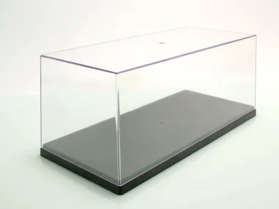 Produktbild von Triple9 24000 Klarsichtbox Vitrine schwarz für 1:24 Modelle Triple91:24
