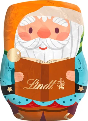 Produktbild von Lindt Wichtel Schokoladen Hohlfigur in 3 verschiedenen Designs 40g