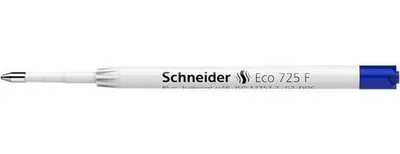 Náplň do guľ. pera, 0,3 mm, SCHNEIDER " Eco 725 F", modrá
