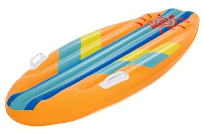 Obrázek produktu pro Bestway 42046 Surfboard nafukovací matrace 114 x 46 cm pro děti, modrá/růžová