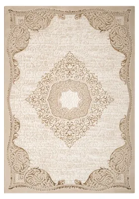 Produktbild von TT Home Wohnzimmer Teppich Esszimmer Vintage Orient Kurzflor Abstraktes Design Robust Größe 160x220 cm
