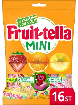 Produktbild von Fruittella Mini Fruchtbonbons 175g – Fruchtige Kaubonbons, ideal zum Naschen