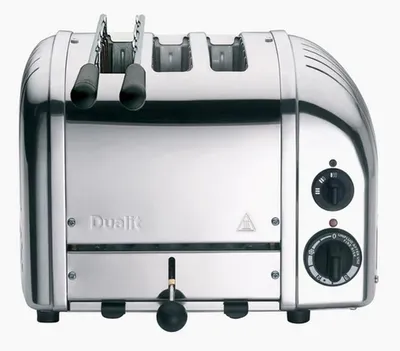 Image de Dualit 31226 Combi Toastapane, Boîtier en acier inoxydable, Fonction d'arr?t, Contr?le de cuisson