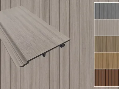 Produktbild von Outgarden | 2,90 m | Beige 20x150cm WPC Wandverkleidung, coextrudiert, schlagfest, witterungsbeständig, pflegeleicht, UV beständig, Terrassenverkleidung, Fassadenverkleidung