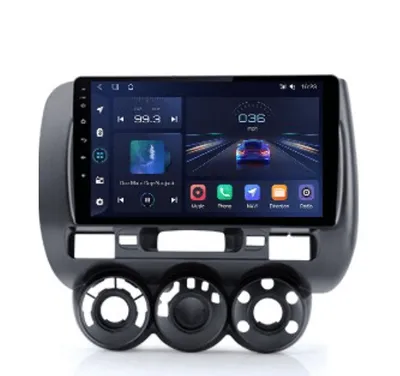 Obrázek produktu pro Junsun Autorádio pro Honda Jazz 1/ Fit 2002-2007 s Android, GPS navigace, WIFI, USB, Bluetooth - Handsfree, Rádio Honda Jazz 1/Fit 2002-2007 Android systém Výkon: 2GB RAM + 32GB ROM + Apple CarPlay +