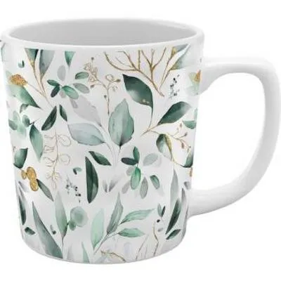 Produktbild von Sheepworld Steinzeug Tasse mit Blumen Struktur Motiv, matt, 8 cm Höhe