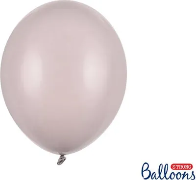 Obrázek produktu pro 100 ks. Balónek Ø30cm "Uni Pastel" | Teplá šedá