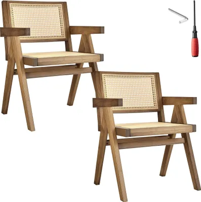 Obrázek produktu pro tectake® Lissy křeslo v boho stylu 59 x 56,5 x 82,5 cm, nosnost 120 kg