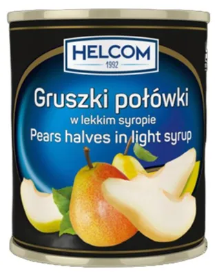 Obrázek produktu pro Gruszki połówki w syropie 820 g
