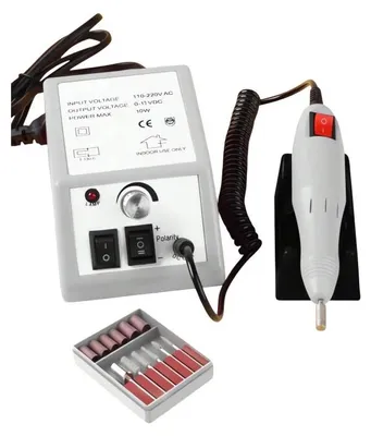 Image de Verk 24499 Ponceuse d'ongles avec accessoires, gris