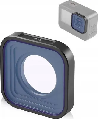 Zdjęcie produktu dla FILTR Ochronny UV Ultrafioletowy do Kamer GoPro HERO 12 11 MINI 10 9 BLACK / PU923