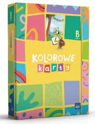 Immagine prodotto di Pakiet Kolorowe karty Poziom B 5 latki