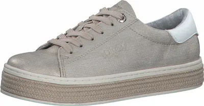 Produktbild von s.Oliver Halbschuhe Plateau Schnürer 5-23637-28 , Größe:42 EU, Farbe:Beige
