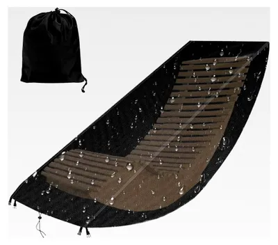 Produktbild von Schaukelstuhlbezüge für den Außenbereich | Wasserdichte Abdeckung für Sonnenliegen - Robuste Abdeckung für Gartenmöbel, Terrasse, Garten und Winterlagerung