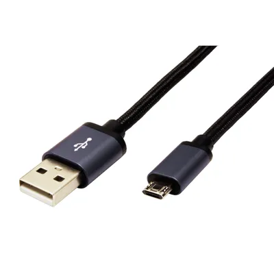 Obrázek produktu pro ROLINE USB 2.0 kabel, USB A(M) - oboustranný microUSB B(M), 3m (11.02.8772)