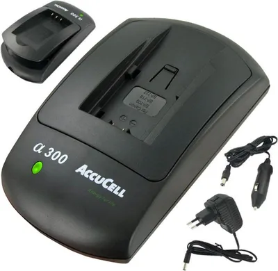 Produktbild von AccuCell Ladegerät passend für Canon BP-709 Akku, BP-718, BP-727, BP-745