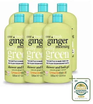 Obrázok produktu pre 6 kusov gélu na umývanie Treaclemoon "One Ginger Morning" (500 ml) - balenie