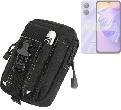 Produktbild von K-S-Trade Gürtel Tasche kompatibel mit Ulefone Note 21 Gürteltasche Holster Schutz Hülle Handy Hülle Smartphone outdoor Handy-Hülle schwarz