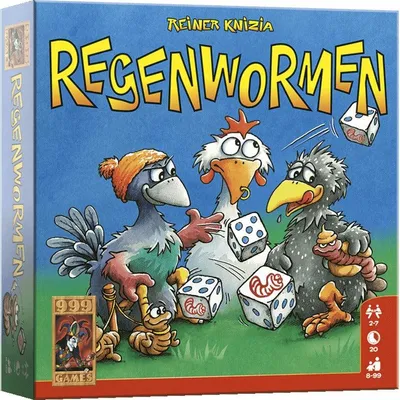 Zdjęcie produktu dla gra w kości Dżdżownice (NL)